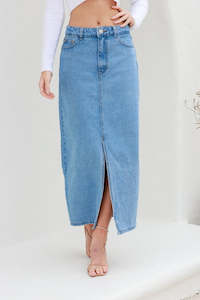 Skirts: Denim Skirt