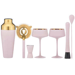 Drinks And Glasses: Tempa Tiffany 7 pc cocktail set