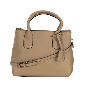 Fashion: Sassy Duck Milan LeatherMini Tote cream