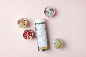 Beauty Wellness: Botanical NZ Floral selection bath bomb gift tube