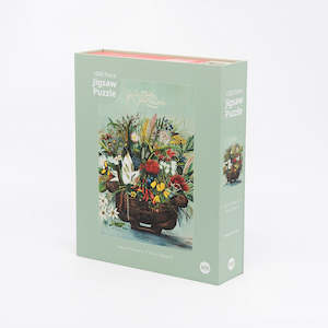 Native Flowers of NZ jigsaw puzzle boxed