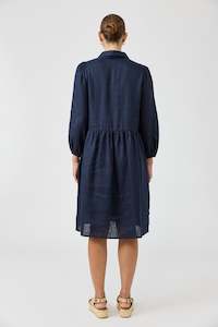 Sale 1: Eb &Ive Studio midi shirt dress Navy