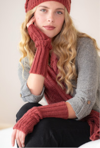 Boho fingerless gloves Scarlett