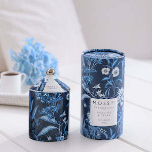 Moss Street Fresh Fig & Cedar Ceramic Candle 360g