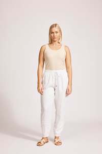 Eb Ive: Eb & Ive Miramar Pant White