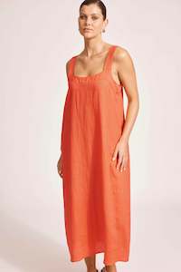 Eb & Ive Miramar Tank maxi dress coral