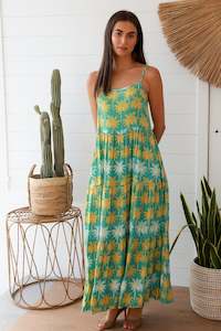 Clara slip maxi dress midi dress