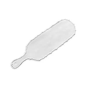 Homewares: Melamine Pearl platter handle 42 cm