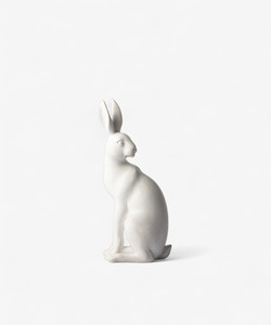 French Country: French Country Harold The Hare Turning - Small White