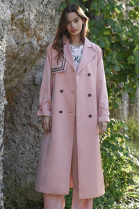 Coop Trench Connection Trench Coat - Pink
