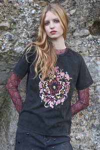 Coop Fleur-tastic T-Shirt - Vintage Black