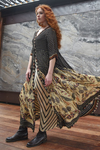 Curate High And Rising Dress - Border Spot