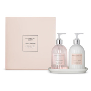 Peppermint Grove Hand & Body Wash & Cream 500ml Set - Freesia & Berries