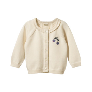 Allbaby: Nature Baby Piper Cardigan - Winter Berry