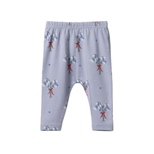 Allbaby: Nature Baby Leggings - Bluebelle Print