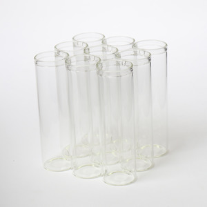 Le Forge Test Tube 9pc Vase Clear - 3x3