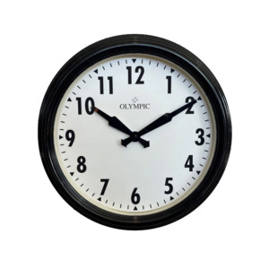 Olympic Topham Clock - Black