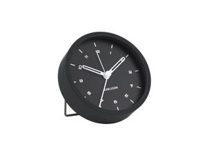 Art: Karlsson Tinge Alarm Clock - Black