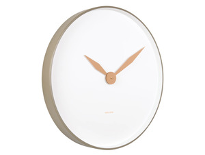 Art: Karlsson Albatross Wall Clock - Moss Green
