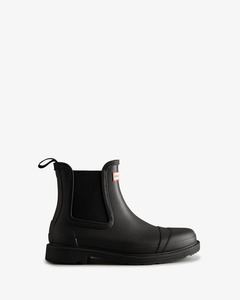 Hunter Women's Chelsea Commando Boot - Black
