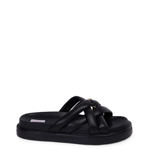 Footwear: Kathryn Wilson Sienna Slide - Black Sheep