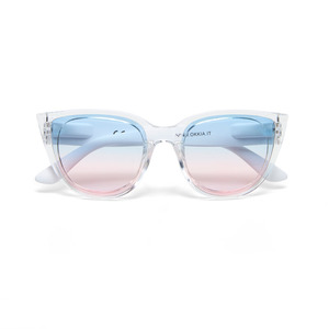 Okkia OK020 Silvia Sunglasses - Transparent/Blue/Pink