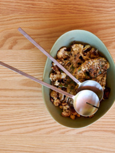 Citta: Citta Forge Salad Servers - Burnished