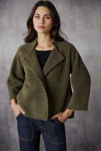 Lania The Label: Lania The Label Axel Jacket - Khaki