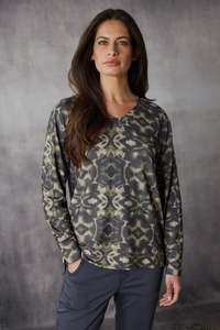 Lania The Label: Lania The Label Scope Top - Scope Print