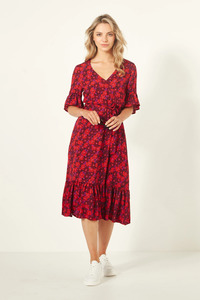 Lemon Tree: Lemon Tree Carmen Dress - Floral Print