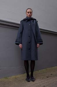 Rue De Femme: Rue De Femme Lina Coat - Storm Grey