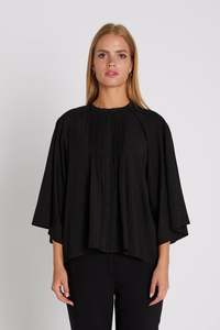 Rue De Femme: Rue De Femme Kassia Shirt - Black