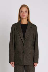 Rue De Femme Elly Blazer - Brown Sugar