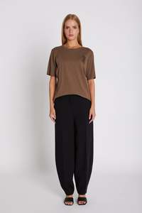 Rue De Femme: Rue De Femme Hosana Pants - Black