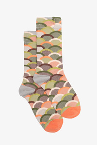Antler Scallop Pop Sock