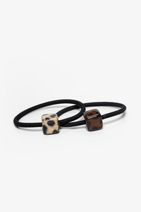 Antler Nz: Antler Cheetah Cube Hair Tie Set