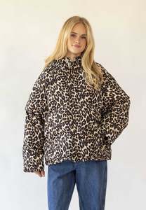 Lollys Laundry: Lollys Laundry ShelbyLL Jacket - Leopard Print