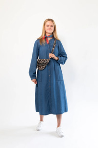Lollys Laundry: Lollys Laundry Jess Dress - Blue