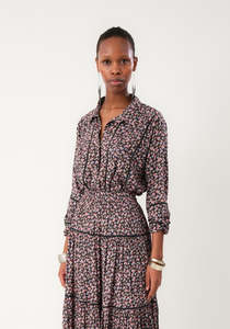 Lollys Laundry: Lollys Laundry LariLL Shirt LS - Washed Black