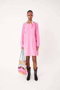 Lollys Laundry CarlaLL Short Dress 3/4 - Pink