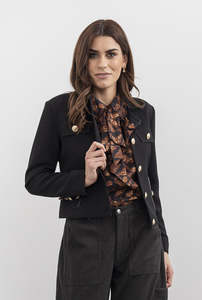 Mi Moso Chelsea Jacket - Black
