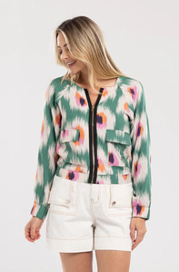 Mi Moso: Mi Moso Zip Line Bomber - Floral