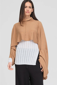 Taylor: Taylor Sided Scarf - Toffee