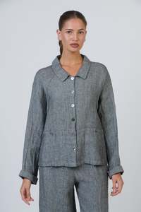 Naturals GA643 Shirt Jacket - Cinder