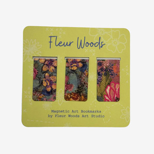 Books: Fleur Woods Bookmark Set of 3 - Meadow
