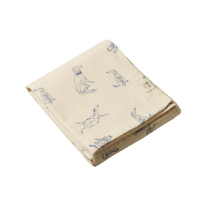 Baby Toys Accessories: Nature Baby Muslin Wrap - Best Friend Print