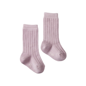 Nature Baby Organic Cotton Socks - Lilac