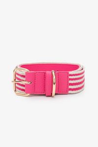 Belts: Antler Sadie Stripe Belt - Pink