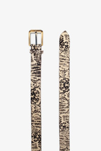 Antler NZ Hide Belt Wide - Snake