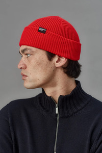 Standard Issue Merino Rib Beanie - Ribbon